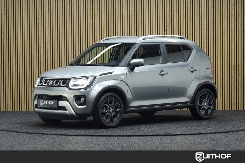 Suzuki Ignis 1.2 Smart Hybrid Select | Navigatie | Camera |, Auto's, 83 pk, Stof, Gebruikt, Zwart