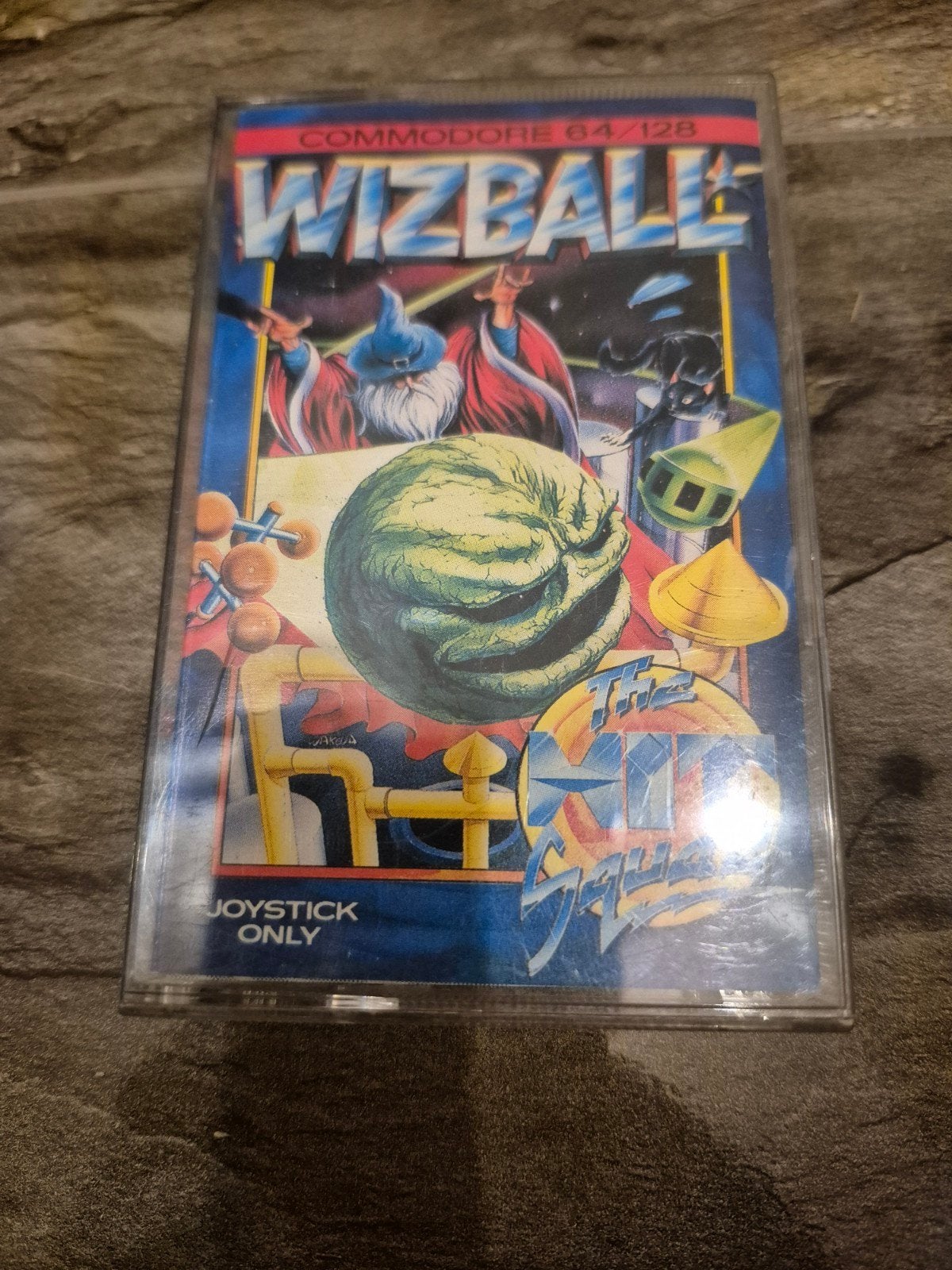 Wizball Commodore 64/128 - Klassiek Joystick Spel, Avontuur en Actie, Gebruikt, 1 speler, Ophalen of Verzenden