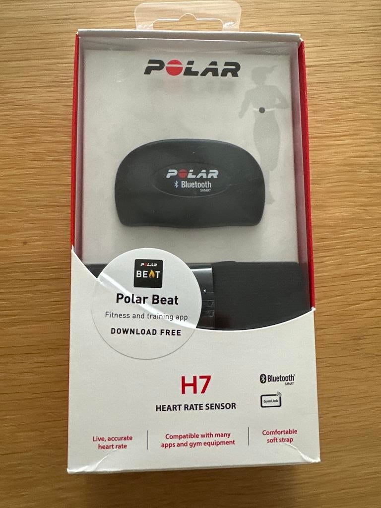 Polar H7 Hartslagmeter met Borstband - Bluetooth Smart, Sport en Fitness, Hartslagmeters, Ophalen of Verzenden, Nieuw, Polar, Met borstriem