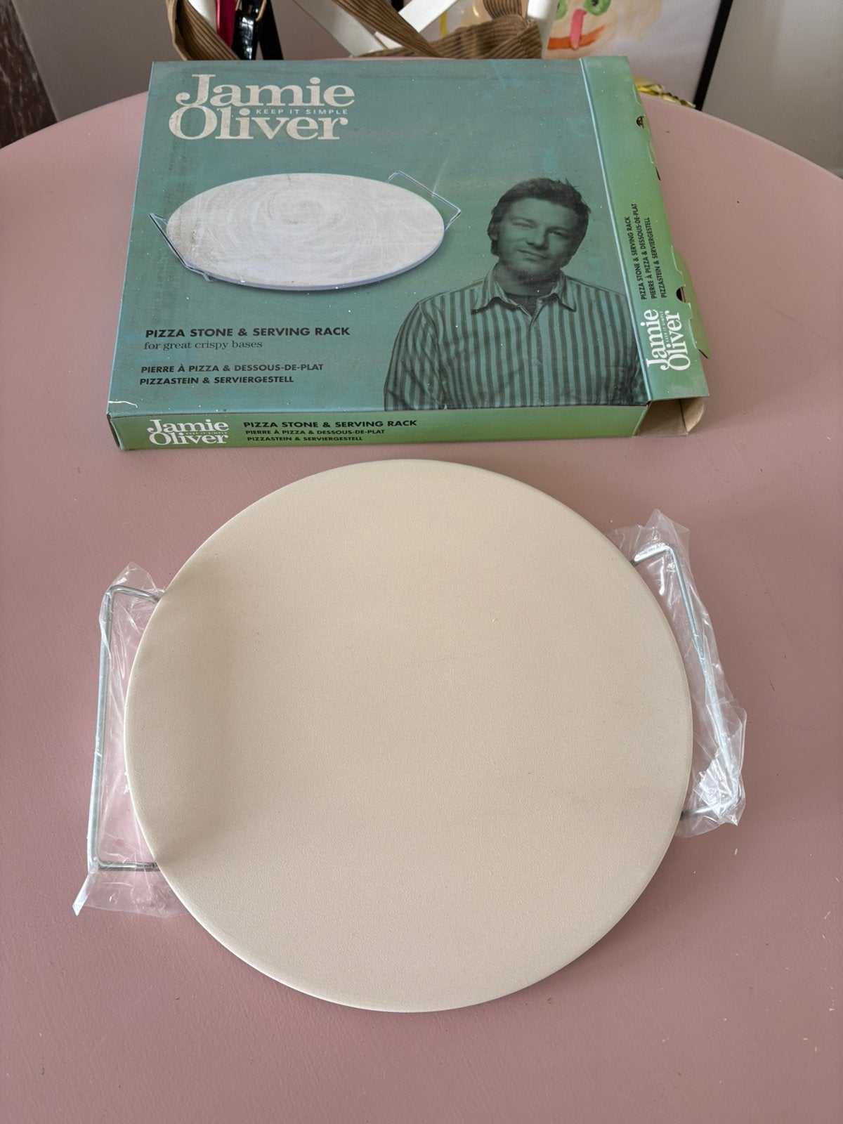 Jamie Oliver pizzasteen, nieuw, Huis en Inrichting, Keuken | Keukenbenodigdheden, Ophalen, Nieuw