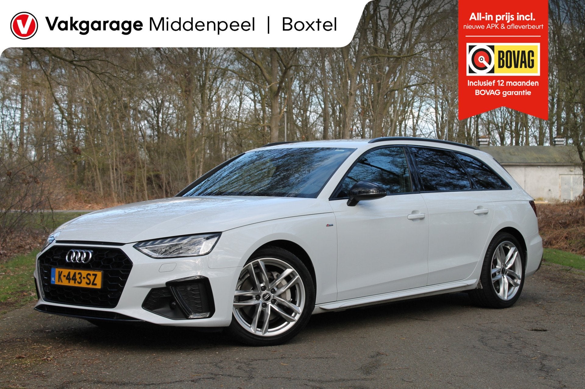 Audi A4 Avant 40 TFSI quattro S-Line | Trekhaak | Carplay, Automaat, Gebruikt, 4 cilinders, A4