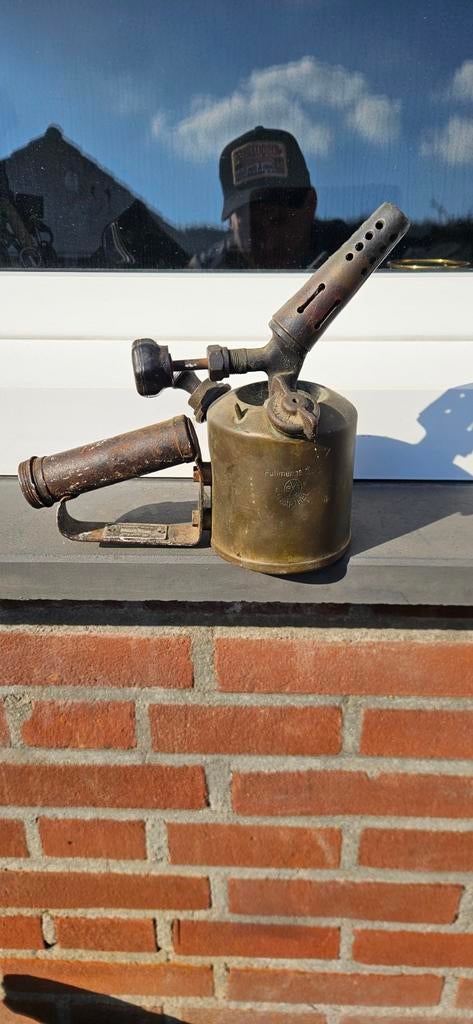 Antieke G. Barthel Benzine Gasbrander - Füllmenge 0,3 L, Ophalen of Verzenden