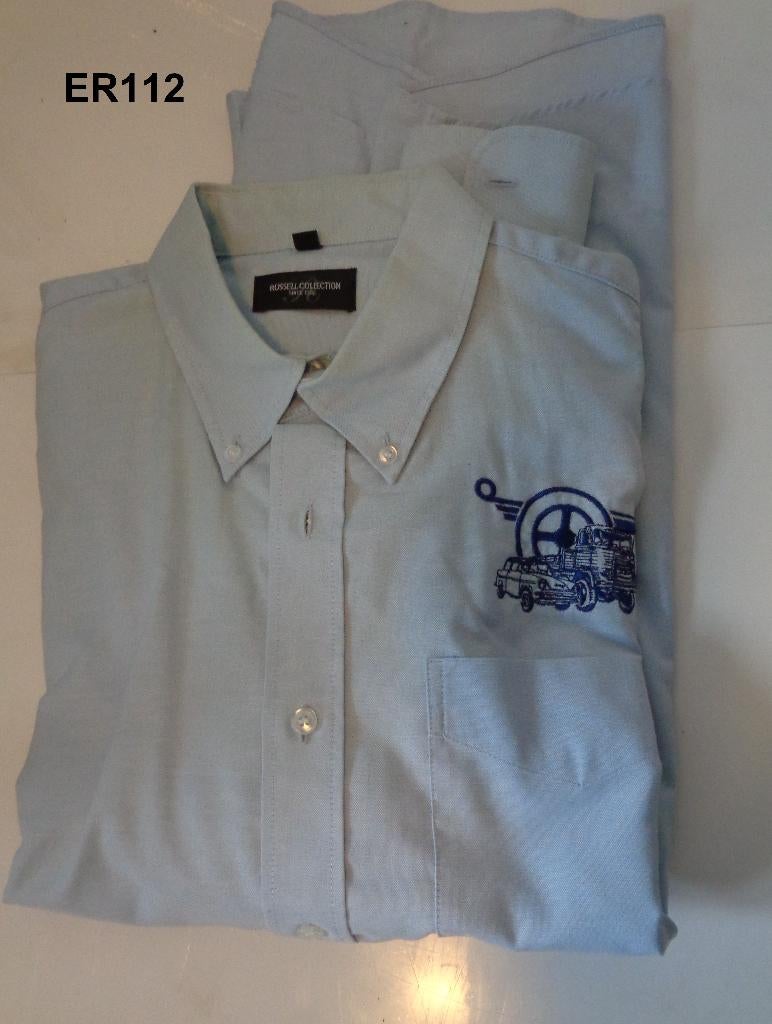daf blouse xl, Ophalen of Verzenden, Gedragen, Blauw, Halswijdte 43/44 (XL)
