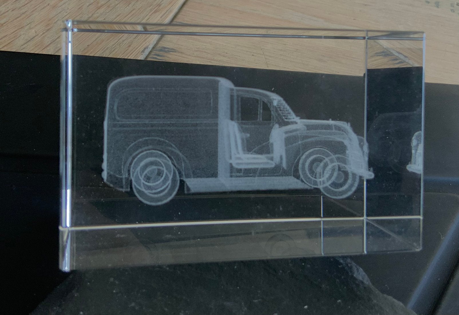 Morris Minor 3D gravure, Ophalen of Verzenden, Zo goed als nieuw, Auto