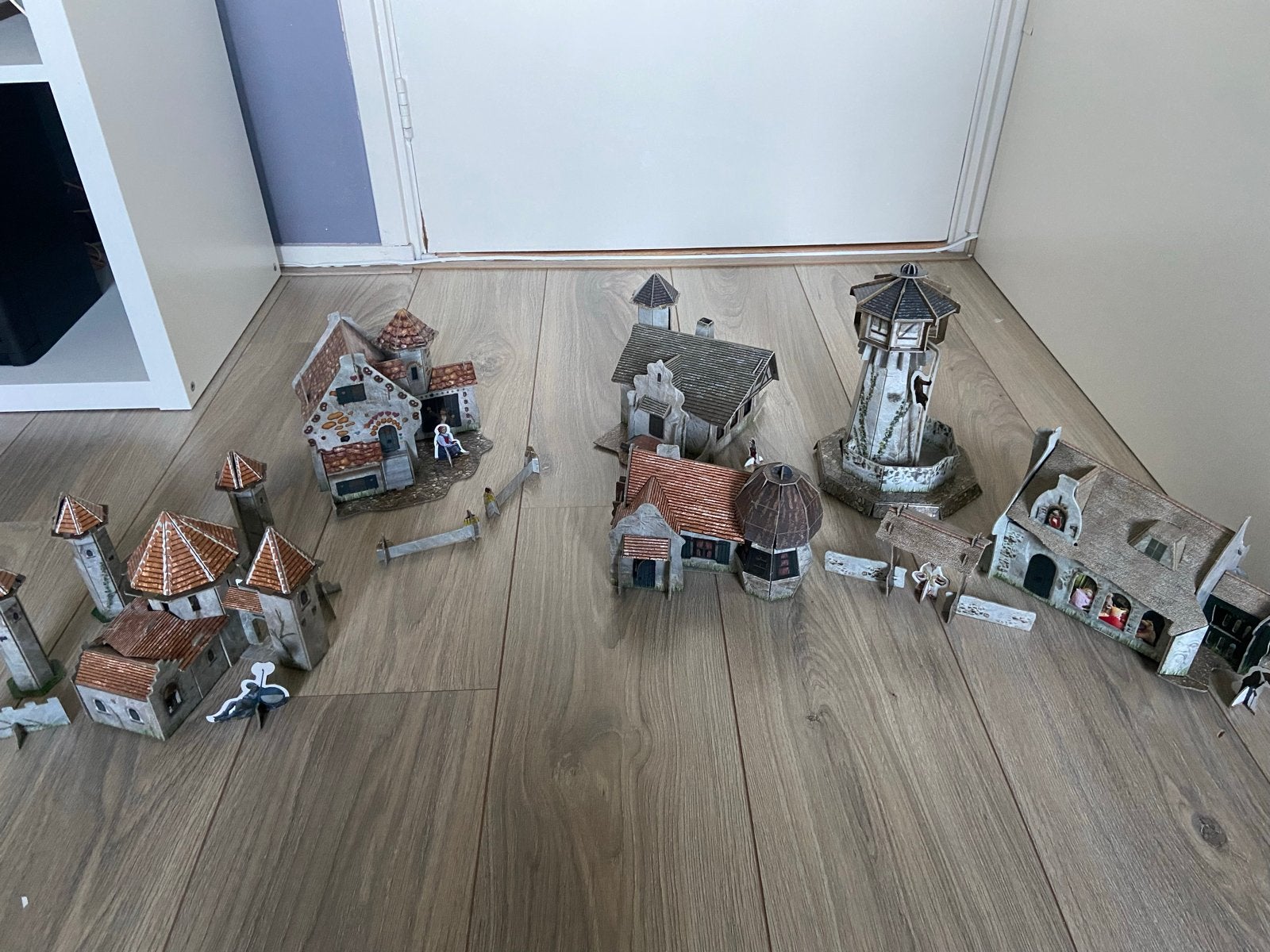 Efteling huisjes, Ophalen of Verzenden, Gebruikt, Overige merken