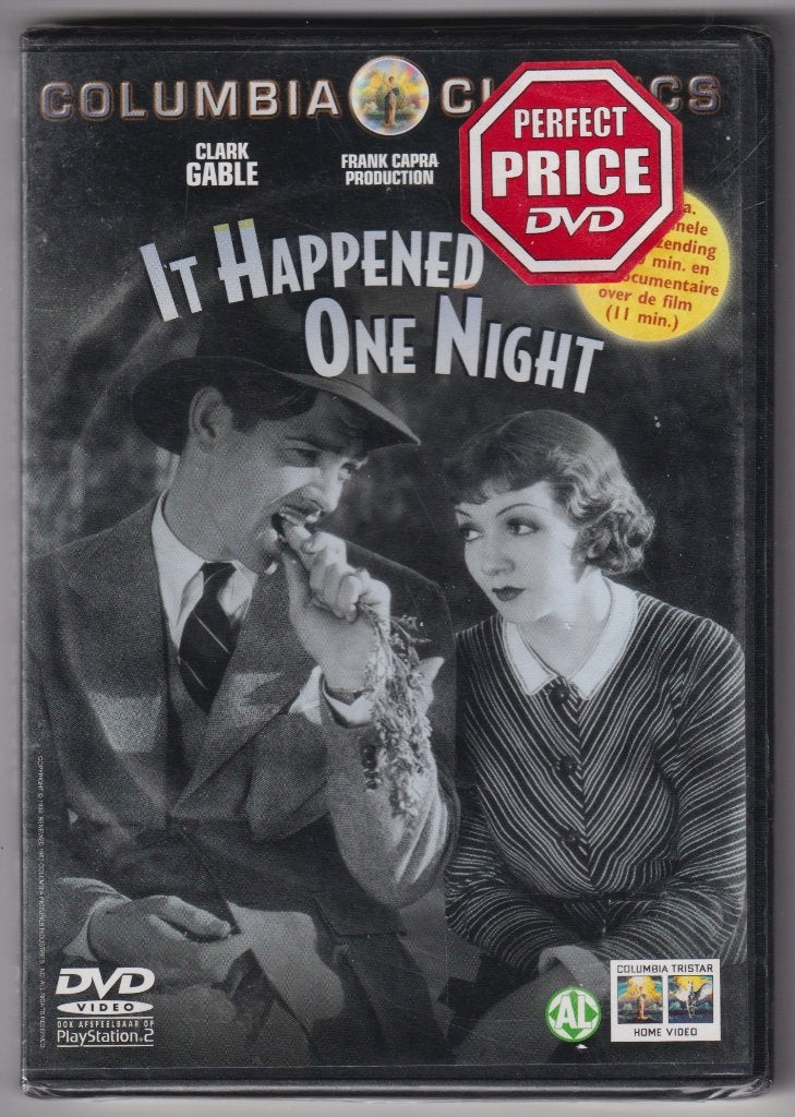 It Happend One Night (1934) (Glark Gable /Claudette Colbert), Cd's en Dvd's, Verzenden, Alle leeftijden, Nederlands, Voor 1940
