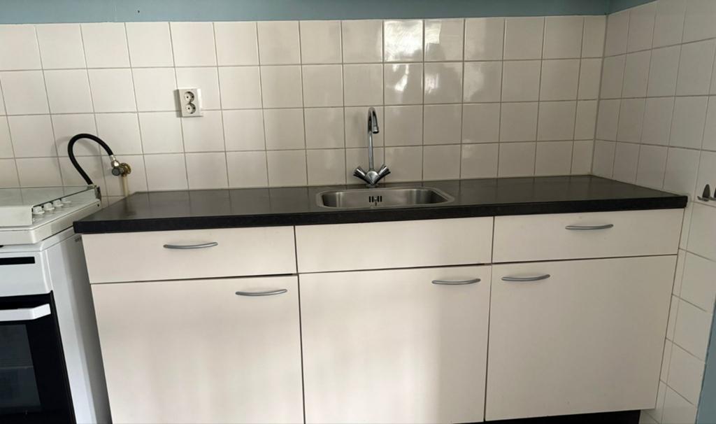 Standaard keukenblok BruynZeel, Huis en Inrichting, Keuken | Complete keukens, Ophalen, Gebruikt, Wit, Enkelwandige keuken