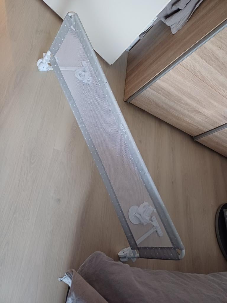 Bedhekje voor kinderbed - 140cm, Kinderen en Baby's, Traphekjes, Gebruikt, Overige typen, Overige materialen, minder dan 100 cm