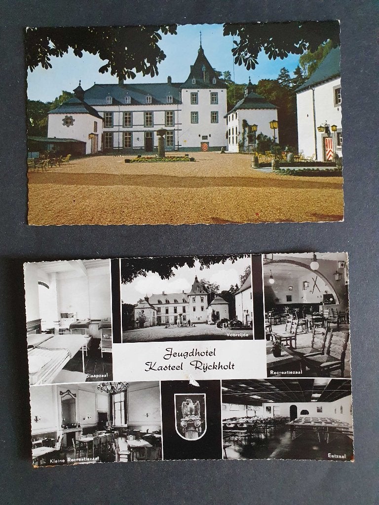 ansicht collecite RIJCKHOLT (2x), Ophalen of Verzenden, Voor 1920, Limburg