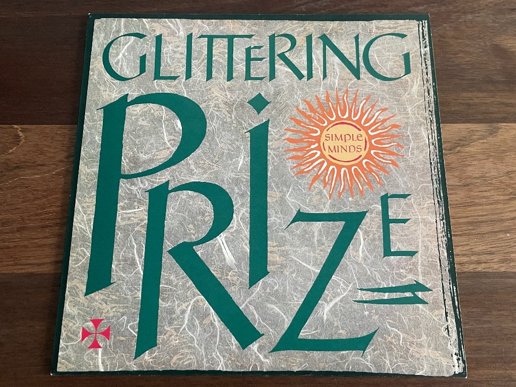 Vinyl Maxisingle Simple Minds Glittering Prize UK, Gebruikt, Ophalen of Verzenden, Pop, EP