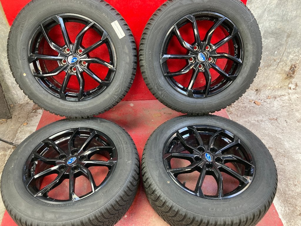 Winterbanden Subaru Forester 225/60R17 Falken, Gebruikt, Subaru, ., Banden en Velgen