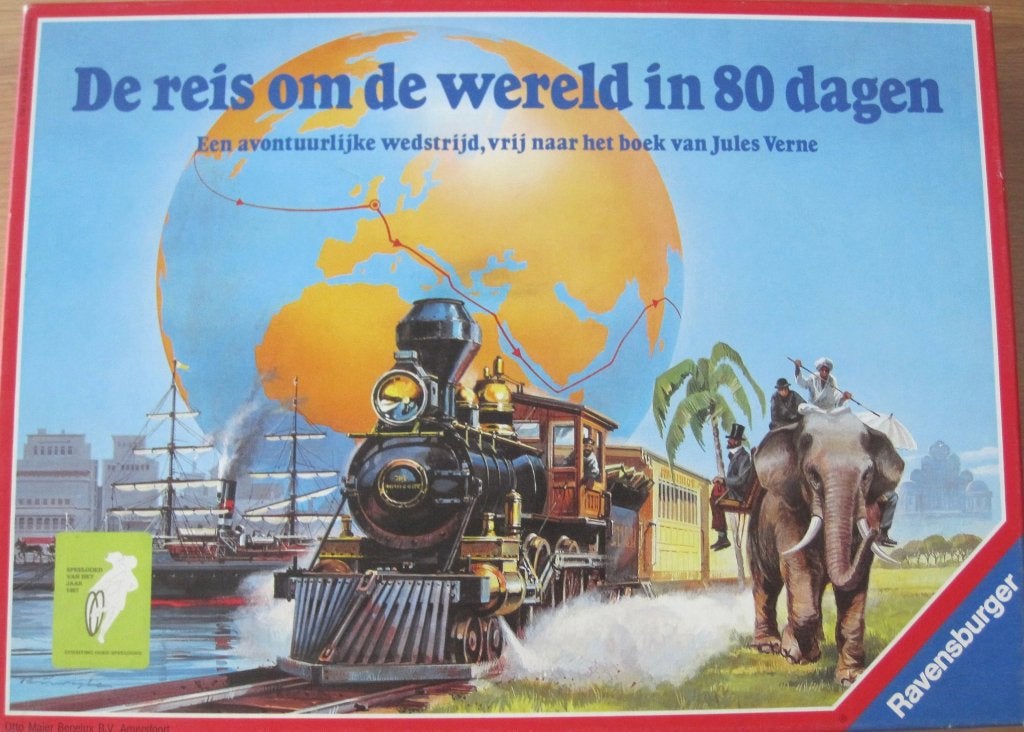 bordspel reis om de wereld in 80 dagen van Ravensburger, Hobby en Vrije tijd, Gezelschapsspellen | Bordspellen, Vijf spelers of meer