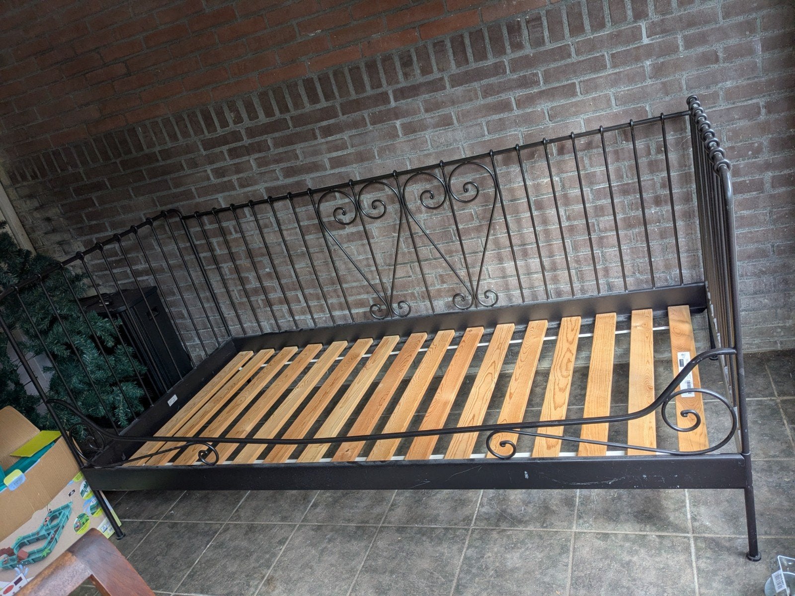Ikea Bed 90x200 cm, Huis en Inrichting, Ophalen, Gebruikt, Eenpersoons, 90 cm