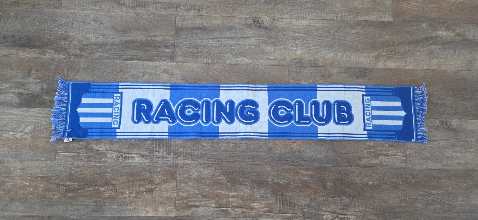 Sjaal Racing Club, Verzamelen, Sportartikelen en Voetbal, Ophalen of Verzenden, Zo goed als nieuw, Buitenlandse clubs, Vaantje of Sjaal