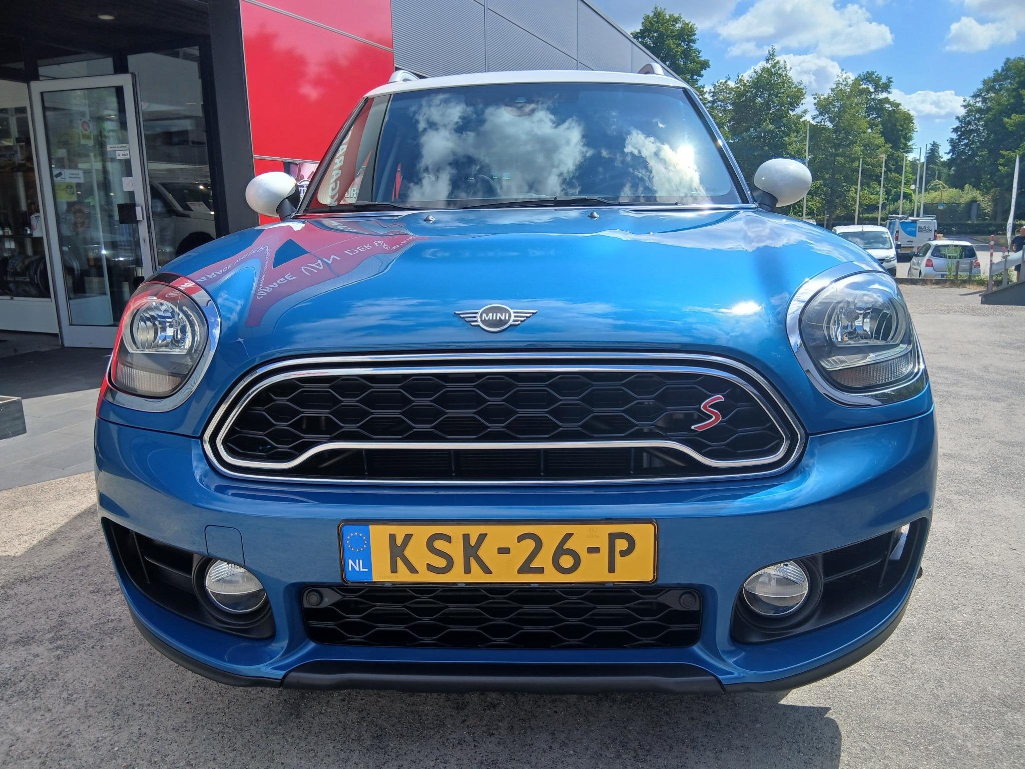 MINI Countryman 2.0 Cooper S Night Jack Edition Pano, Auto's, Mini, Stof, Blauw, Bedrijf, SUV of Terreinwagen