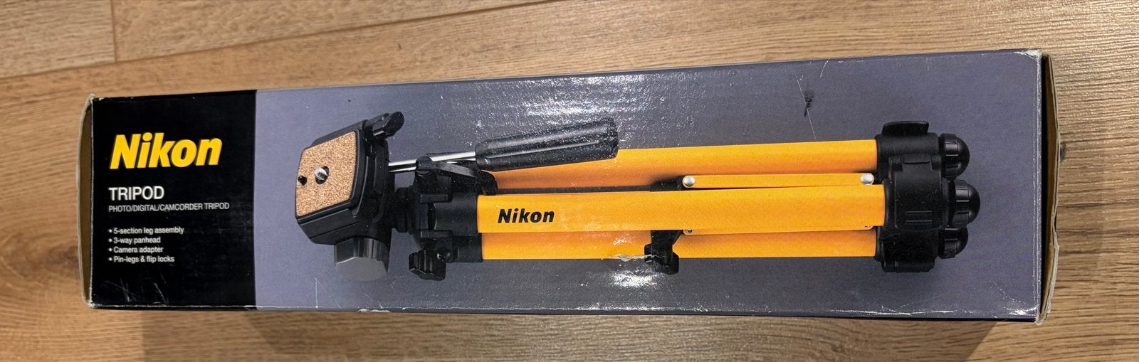 Nikon Statief - Compact en Lichtgewicht voor Foto/Video, Zo goed als nieuw, Inklapbaar, 125 tot 150 cm, Ophalen of Verzenden