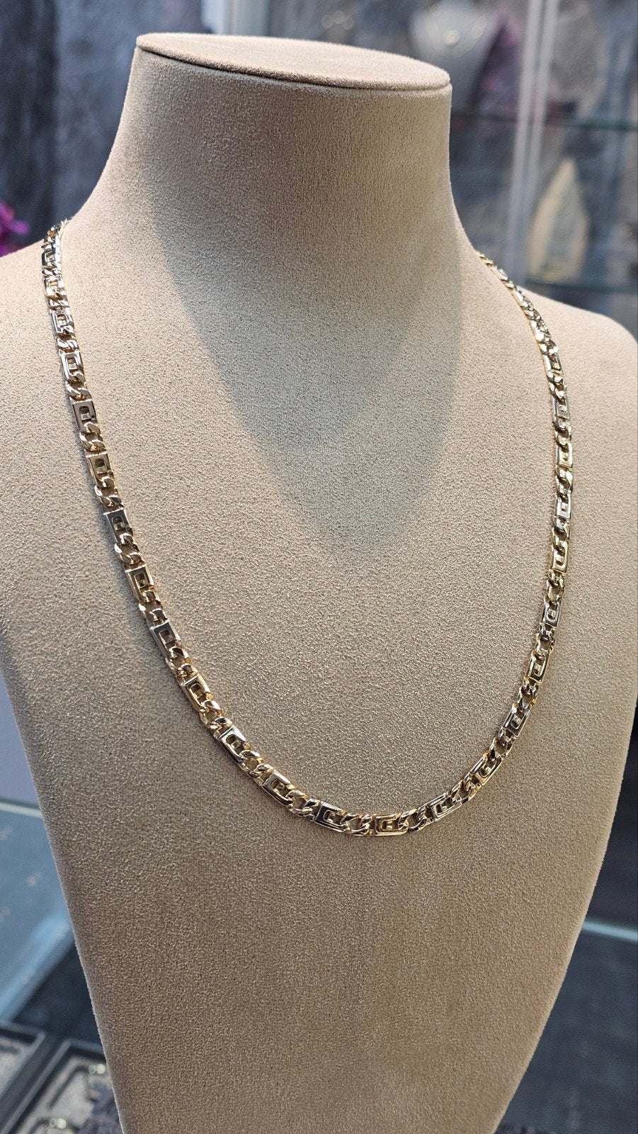 Prachtige Rolec schakel 14k gouden ketting, Ophalen of Verzenden, Nieuw, Goud, Goud