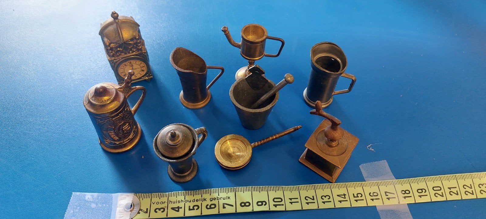 Diverse miniatuur letterbak, Ophalen of Verzenden