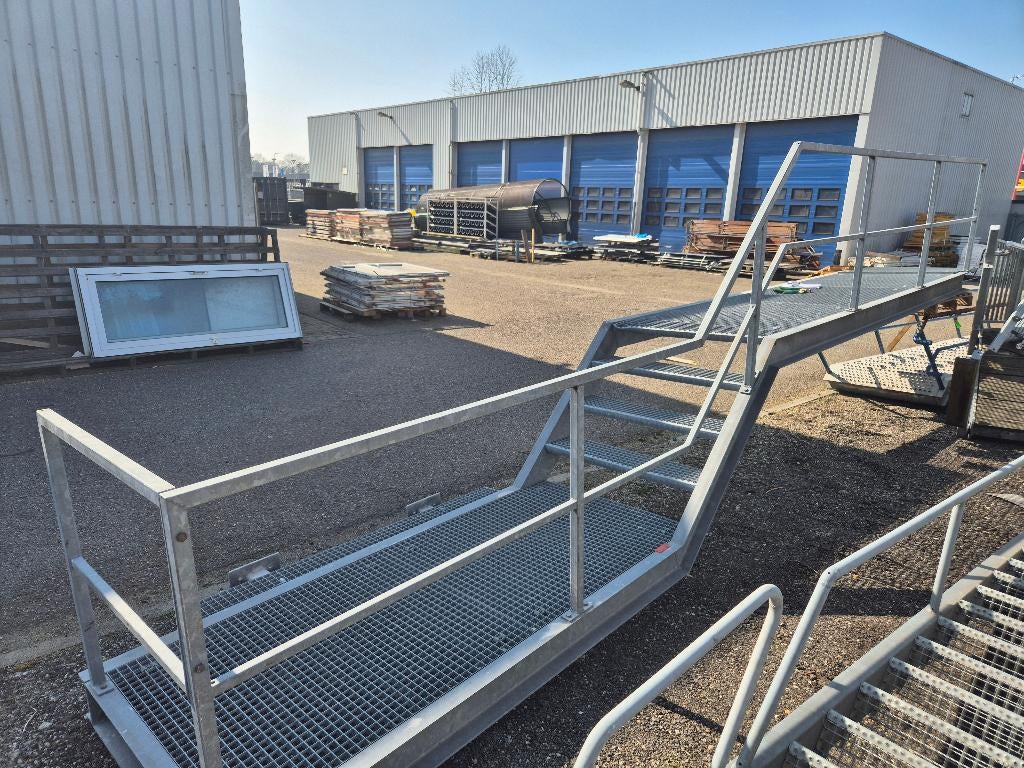 Loopbrug brug bordes trap balustrade ( 309 )