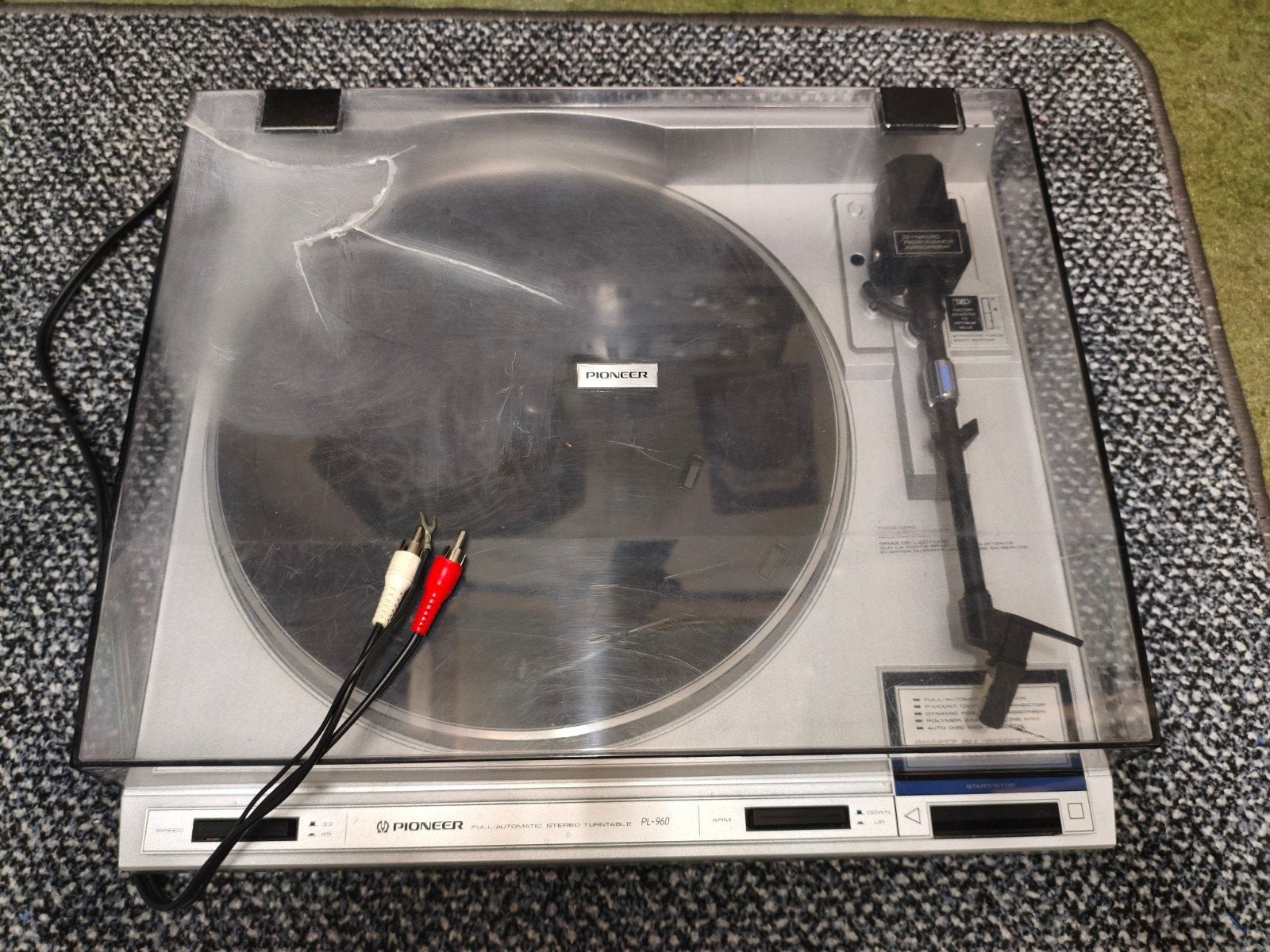 Pioneer platenspeler defect