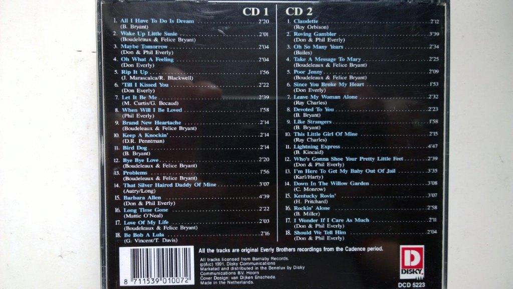 The Everly Brothers - The Original Hits 1957 - 1960, Ophalen of Verzenden, Zo goed als nieuw, Poprock