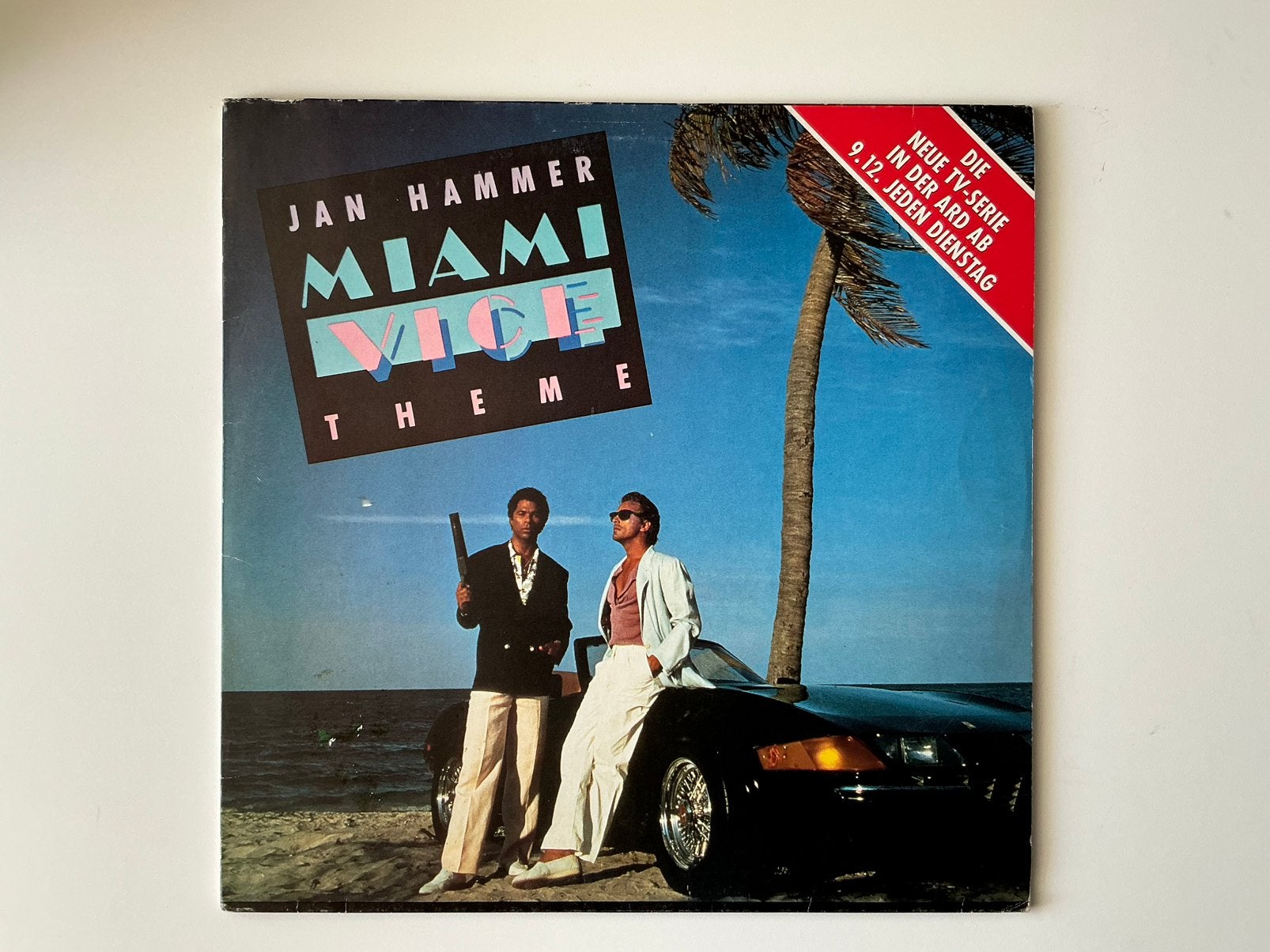 Jan Hammer – Miami Vice Theme 12” synth pop, Cd's en Dvd's, Fotohoes, Ophalen of Verzenden, Gebruikt, 12 inch