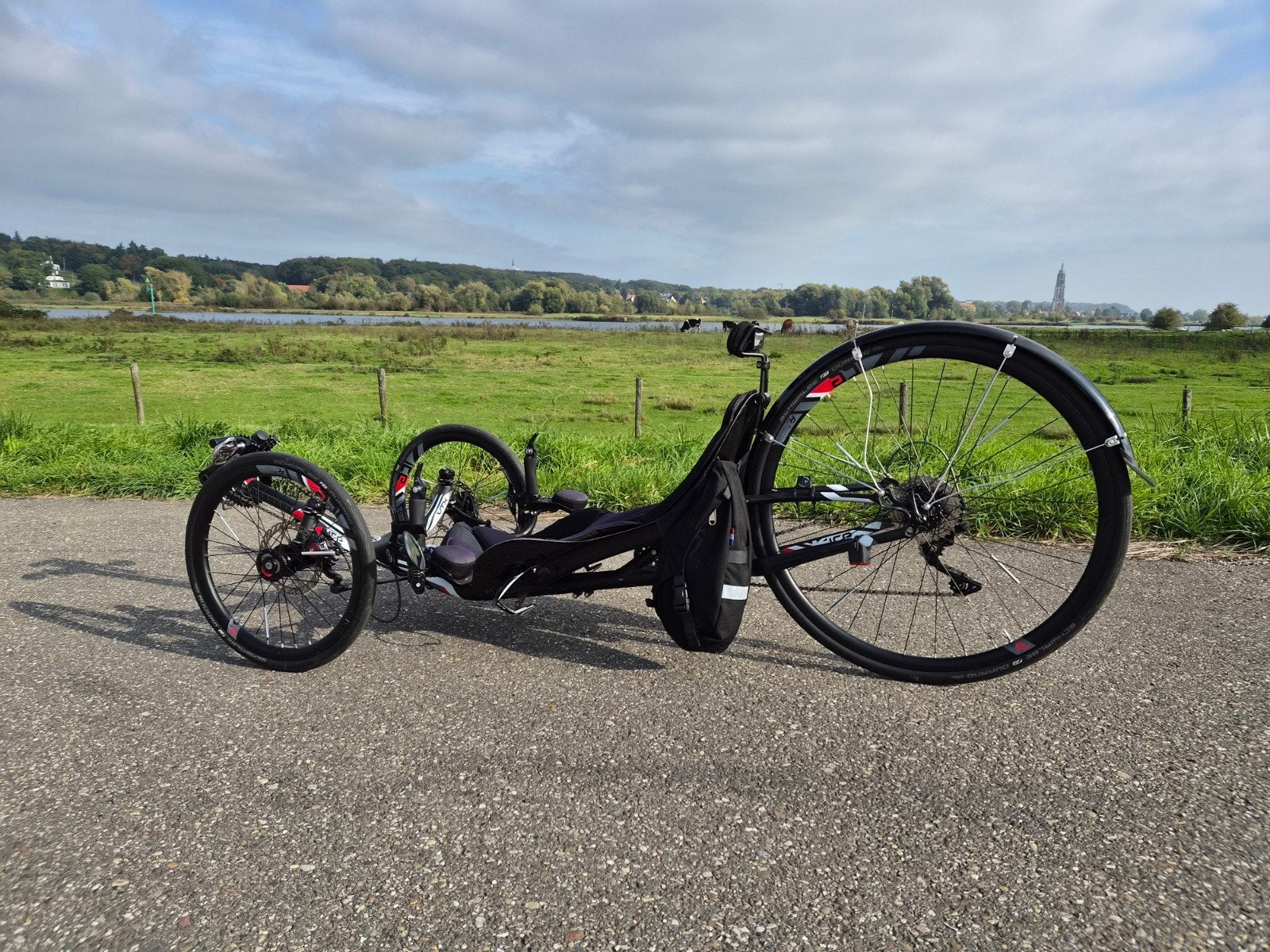 ICE VTX Ligfiets Trike - Veel accessoires, rijklaar, Fietsen en Brommers, Ophalen, Zo goed als nieuw, Overige merken