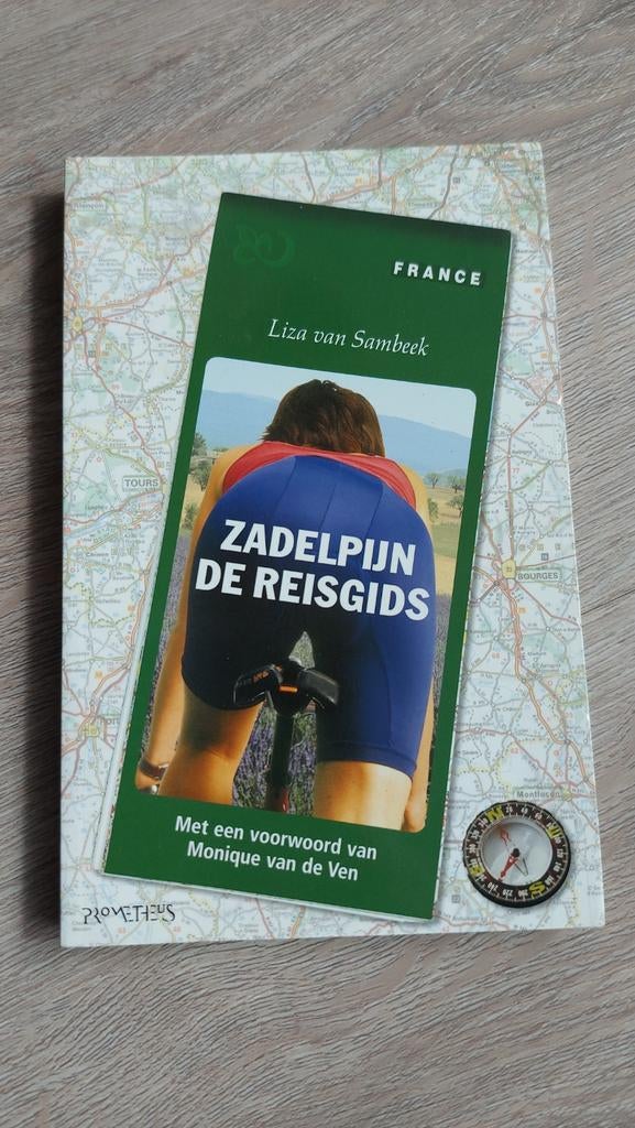 Zadelpijn De Reisgids - Liza van Sambeek (Frankrijk), Overige merken, Europa, Ophalen of Verzenden, Zo goed als nieuw