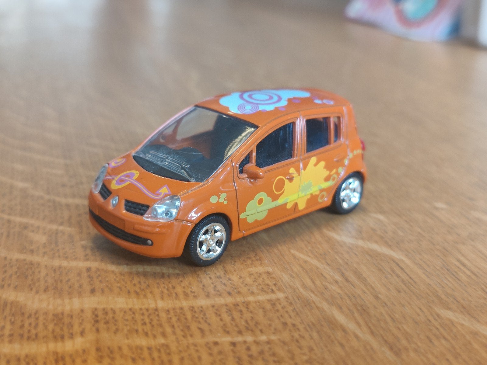 Norev Renault Modus ORANJE, Ophalen of Verzenden, Zo goed als nieuw, Auto
