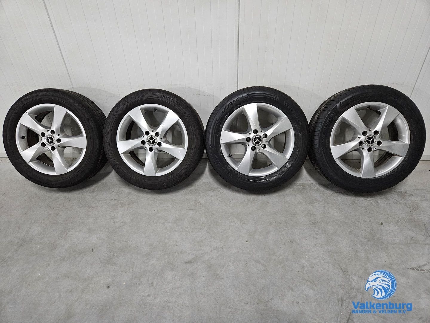 5-6mm! Originele Mercedes Vito V-Klasse W447 17 inch velgen, Auto-onderdelen, Banden en Velgen, -, -, Banden en Velgen, 17 inch
