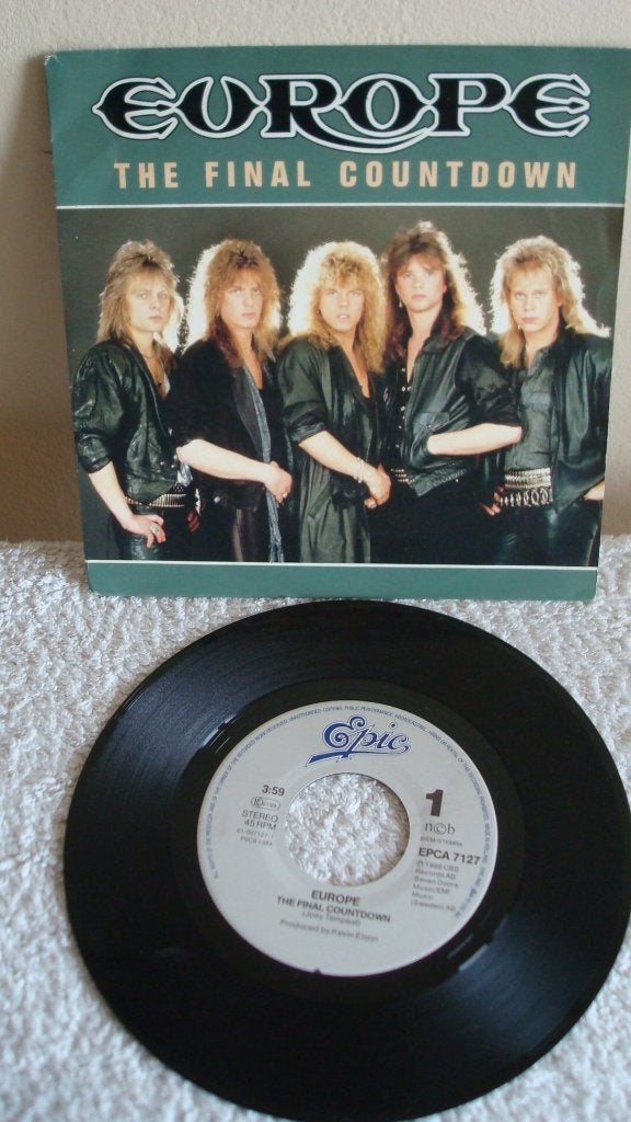 EUROPE vinyl engelstalige single jukebox vintage retro, Verzenden, Zo goed als nieuw, Overige genres