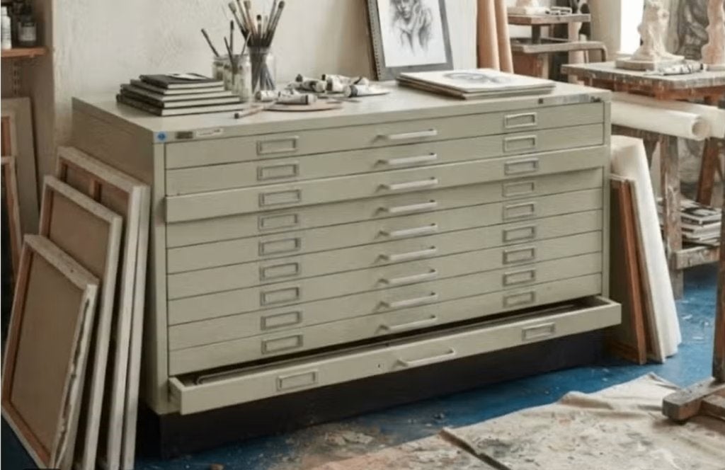 archiefkast tekeningkast, Ophalen, Gebruikt, 50 tot 100 cm, Minder dan 100 cm