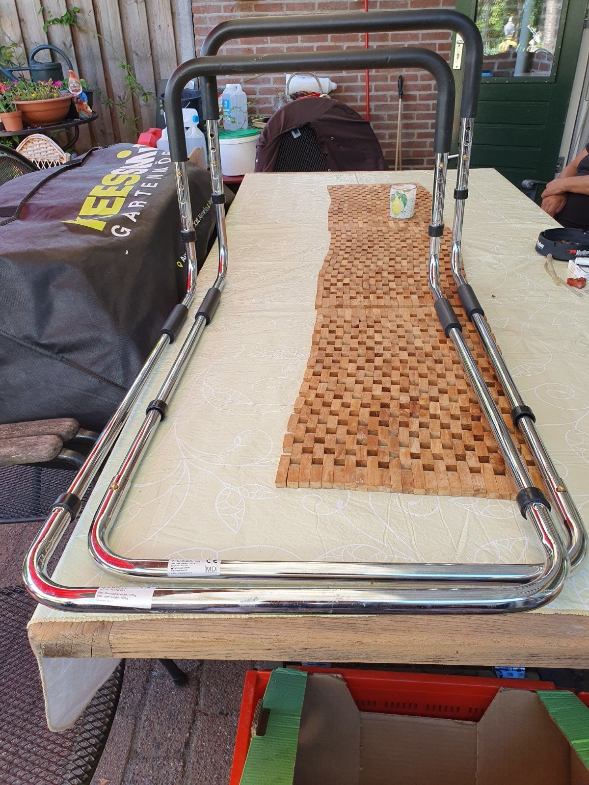bedsteunen voor onder het matras, Ophalen, Zo goed als nieuw