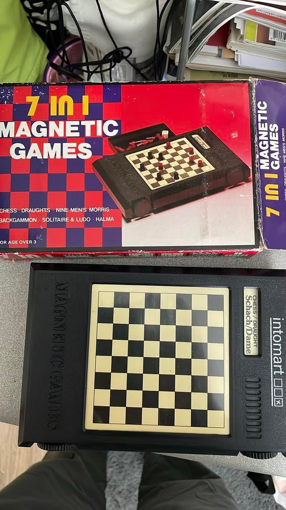 7 in 1 magnetic games, Ophalen of Verzenden
