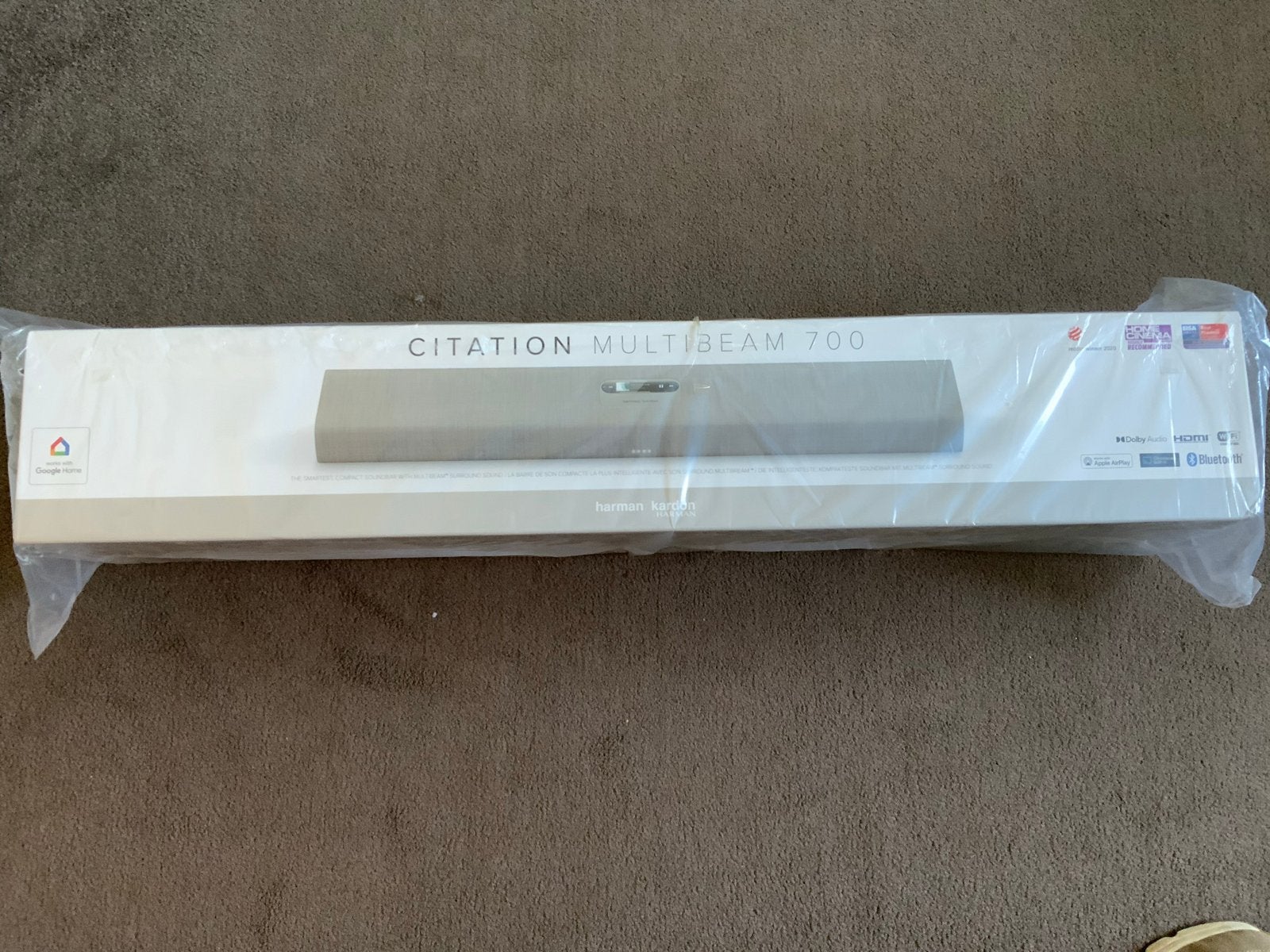 Harman Kardon Citation MultiBeam 700 Soundbar - Nieuw, Ophalen of Verzenden, Bluetooth, Nieuw
