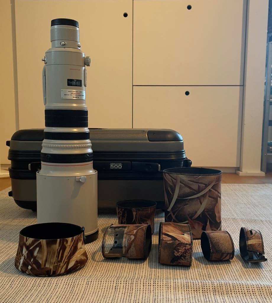 Canon ef 500mm f4 met garantie, Audio, Tv en Foto, Fotografie | Lenzen en Objectieven, Ophalen of Verzenden, Zo goed als nieuw