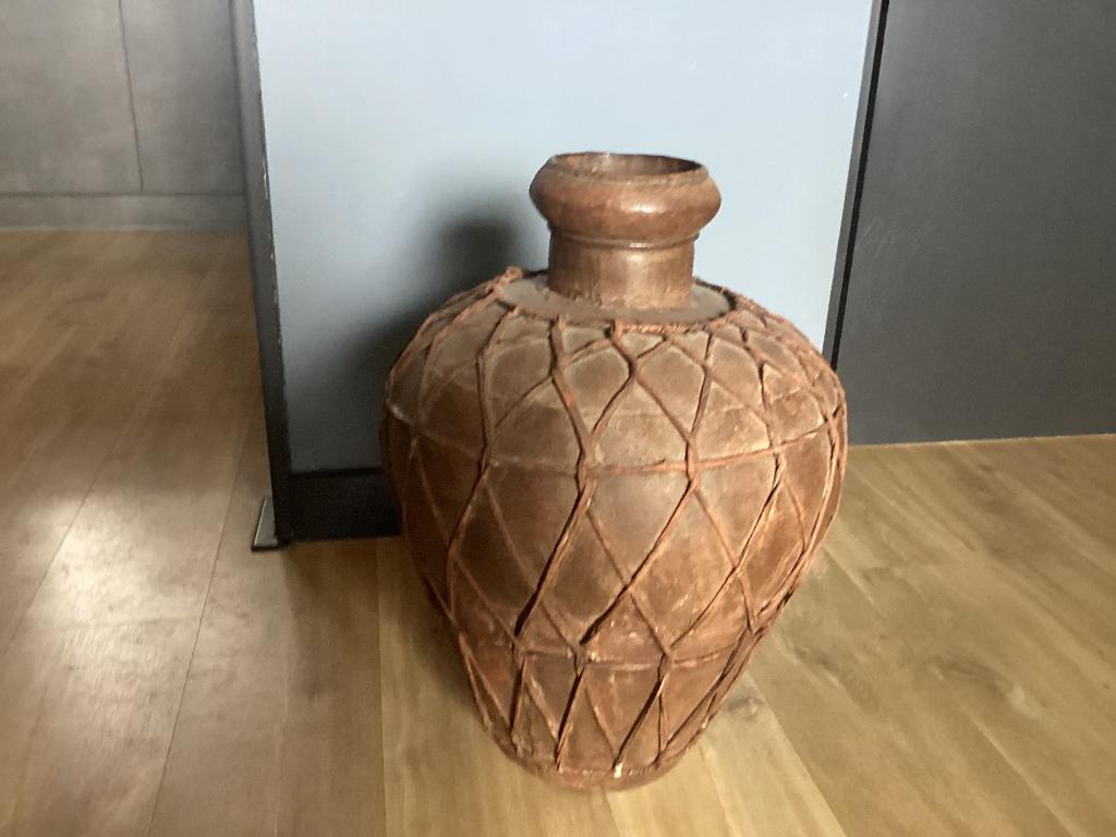 (Olijf)pot, Ophalen, Zo goed als nieuw