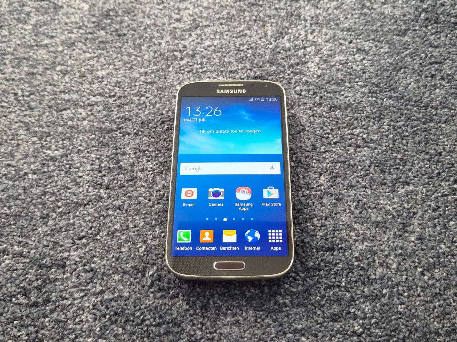 Samsung Galaxy S4 (GT-I9506) met grote accu, Ophalen of Verzenden, Gebruikt, Overige typen, Samsung