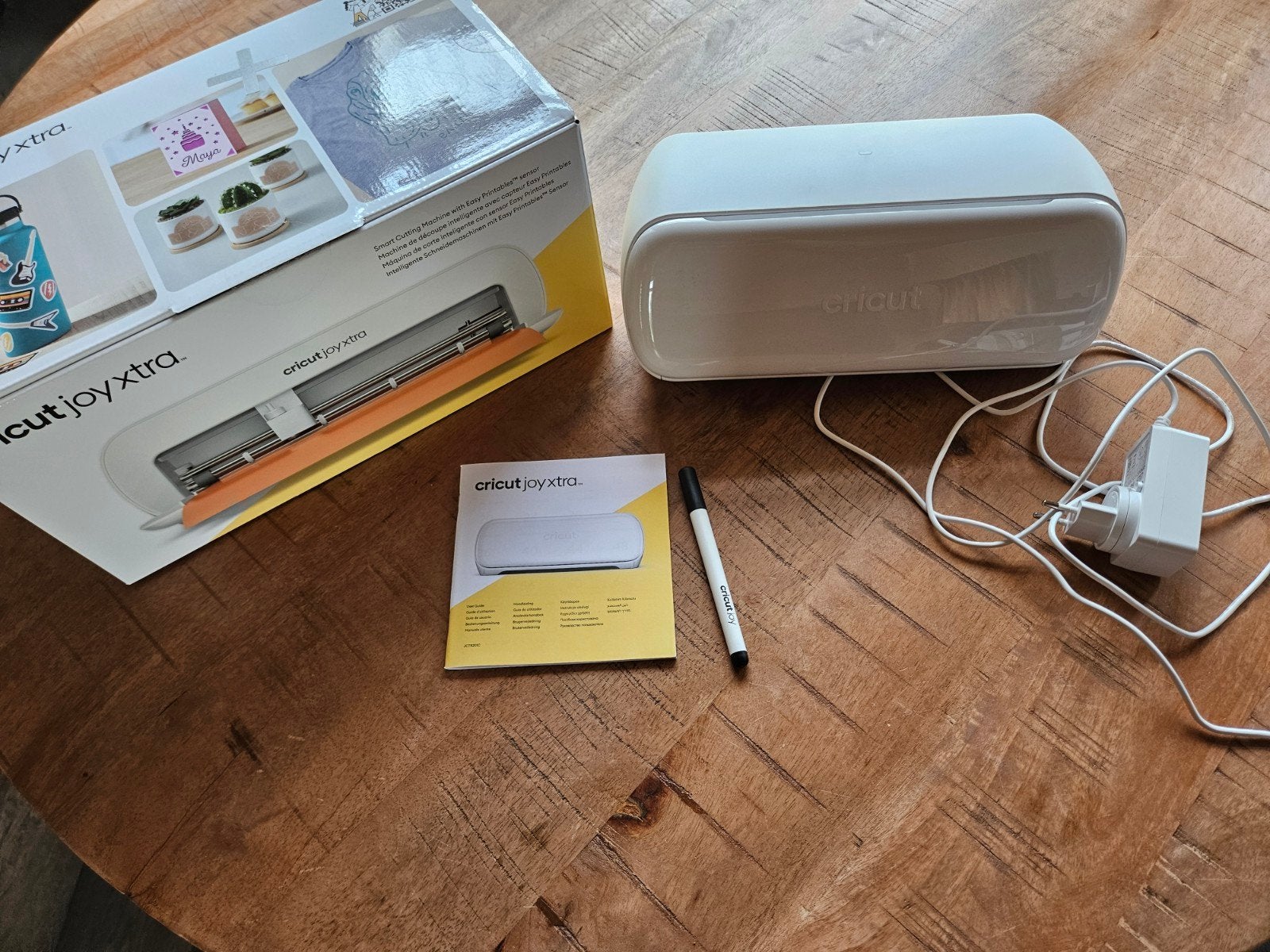 Cricut Joy Xtra Compleet Pakket + Mini Heat Press, Ophalen, Geschikt voor karton, Overige thema's, Meerkleurig