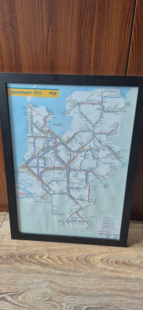 NS spoorkaart 2019, Verzamelen, Spoorwegen en Tramwegen, Ophalen, Trein, Overige typen