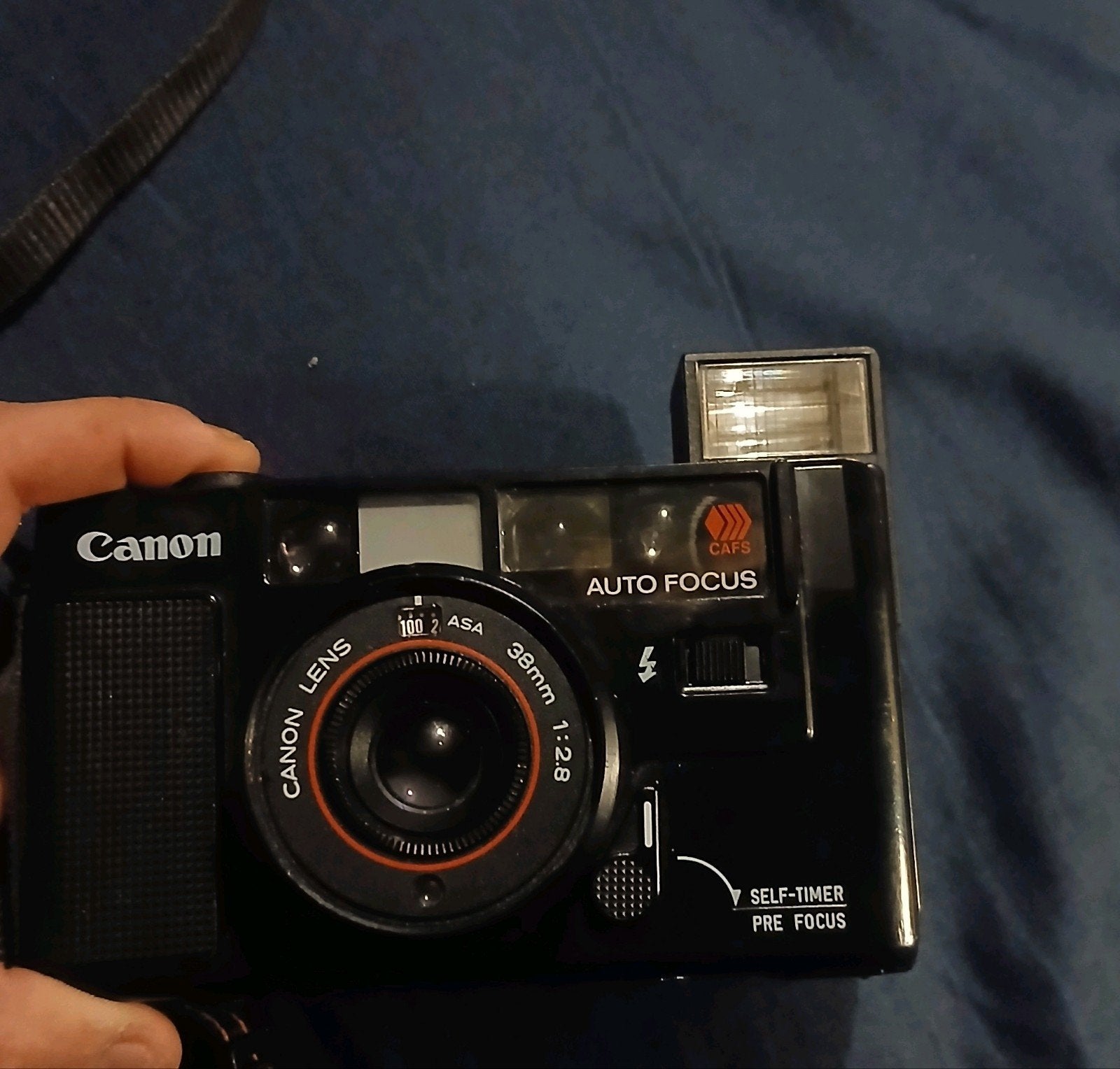 Canon AF35M2 Point & Shoot Camera, Audio, Tv en Foto, Ophalen of Verzenden, Zo goed als nieuw, Compact, Canon