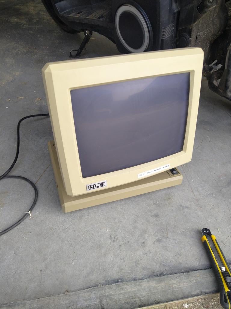 ALS PBR-9 Vintage Monitor - Zeldzaam Model, Ophalen, ALS