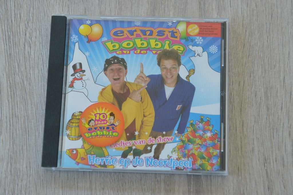 ERNST BOBBIE en de REST - LIEDJES VAN DE SHOW HERRIE OP D, Verzenden, Inclusief doosje, 6 tot 9 jaar, Zo goed als nieuw