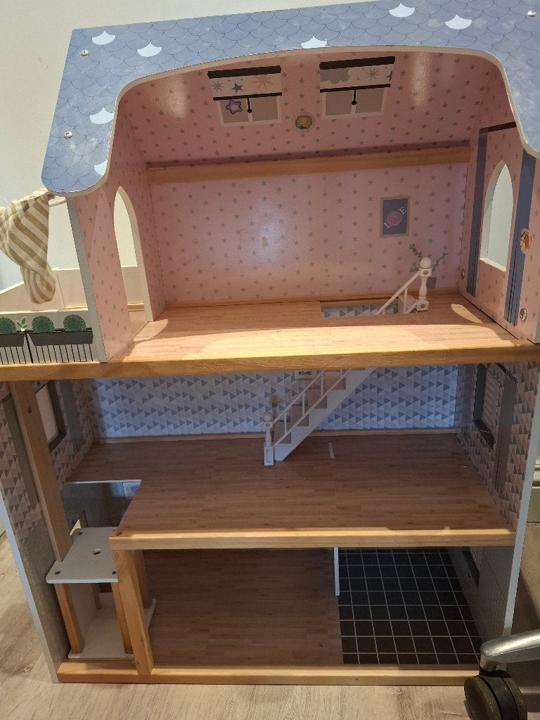 Poppenhuis, Ophalen, Gebruikt, Poppenhuis