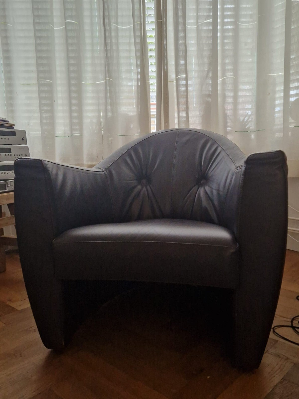 LEOLUX Carabas fauteuil , ZGAN, KOOPJE !!, Ophalen, Gebruikt, 75 tot 100 cm, 50 tot 75 cm