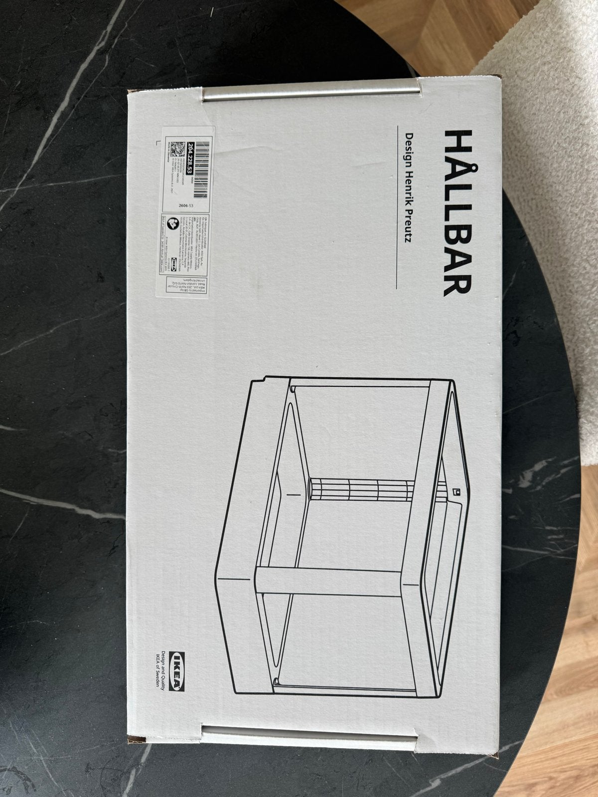 IKEA HÅLLBAR Afvalbak uittrekframe - Nieuw in doos, Huis en Inrichting, Ophalen of Verzenden, Nieuw