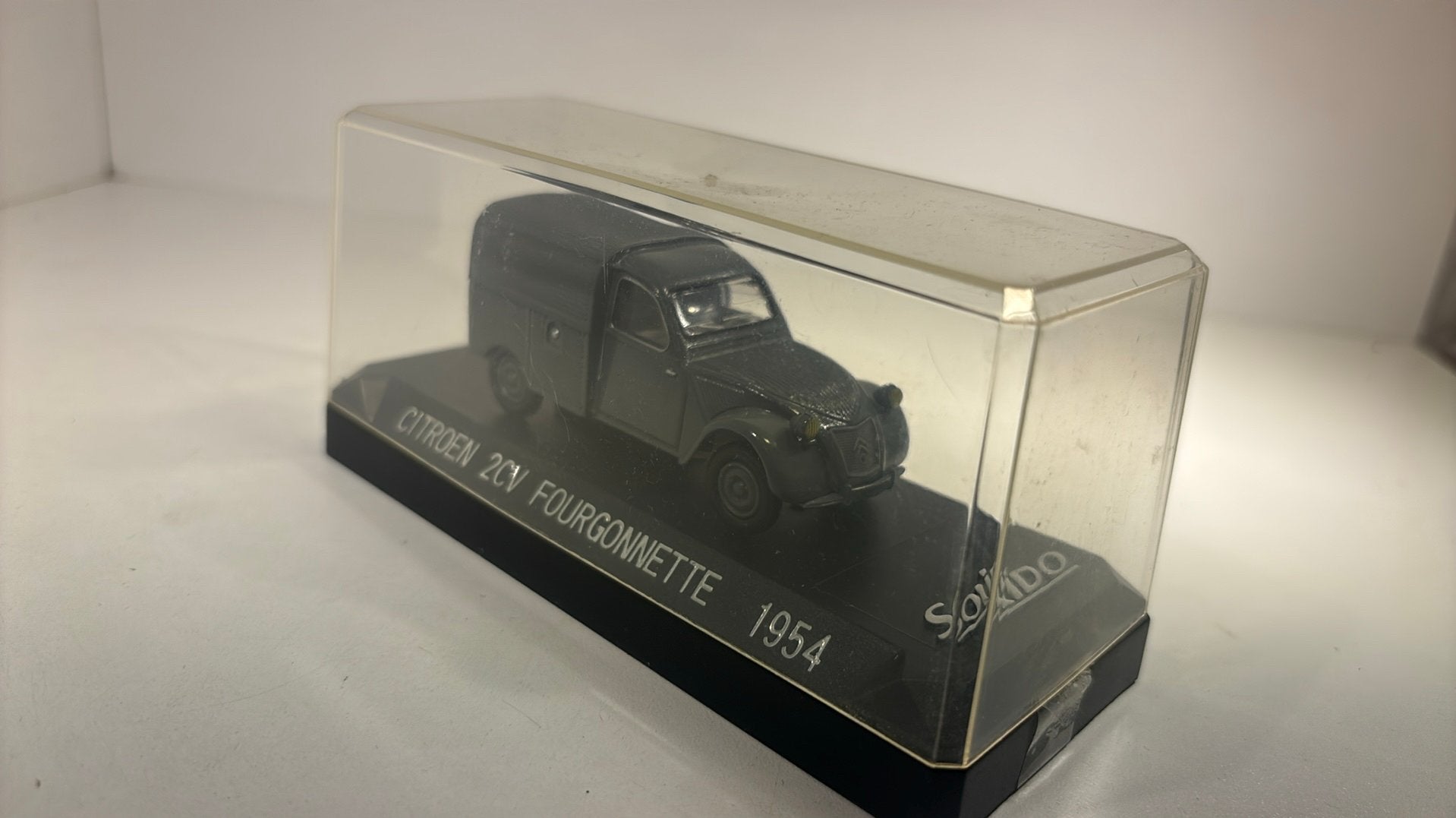 Citroen 2cv fourgonnette 1954 solido 1.43, Auto, Solido, Ophalen of Verzenden, A