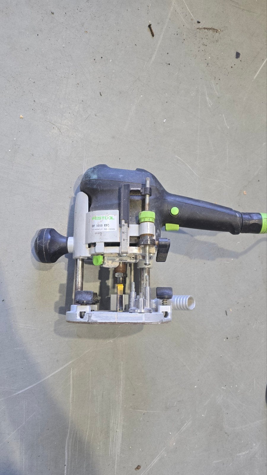 Festool OF 1010 EBQ Bovenfrees, Gebruikt, Ophalen of Verzenden, Bovenfrees, Festool