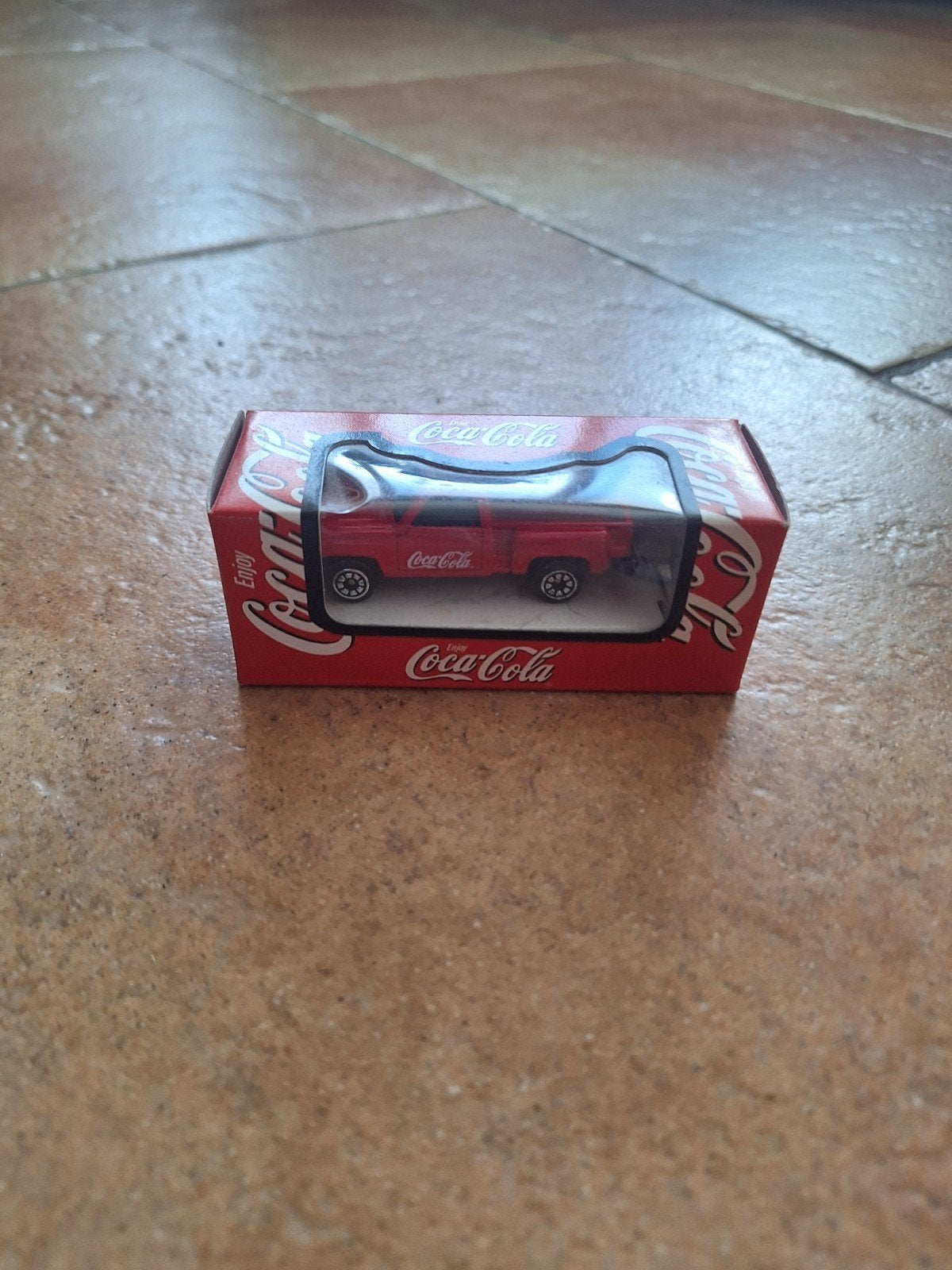 Coca-Cola miniatuur pick-up truck - Nieuw in doos, Ophalen of Verzenden, Nieuw, Overige typen