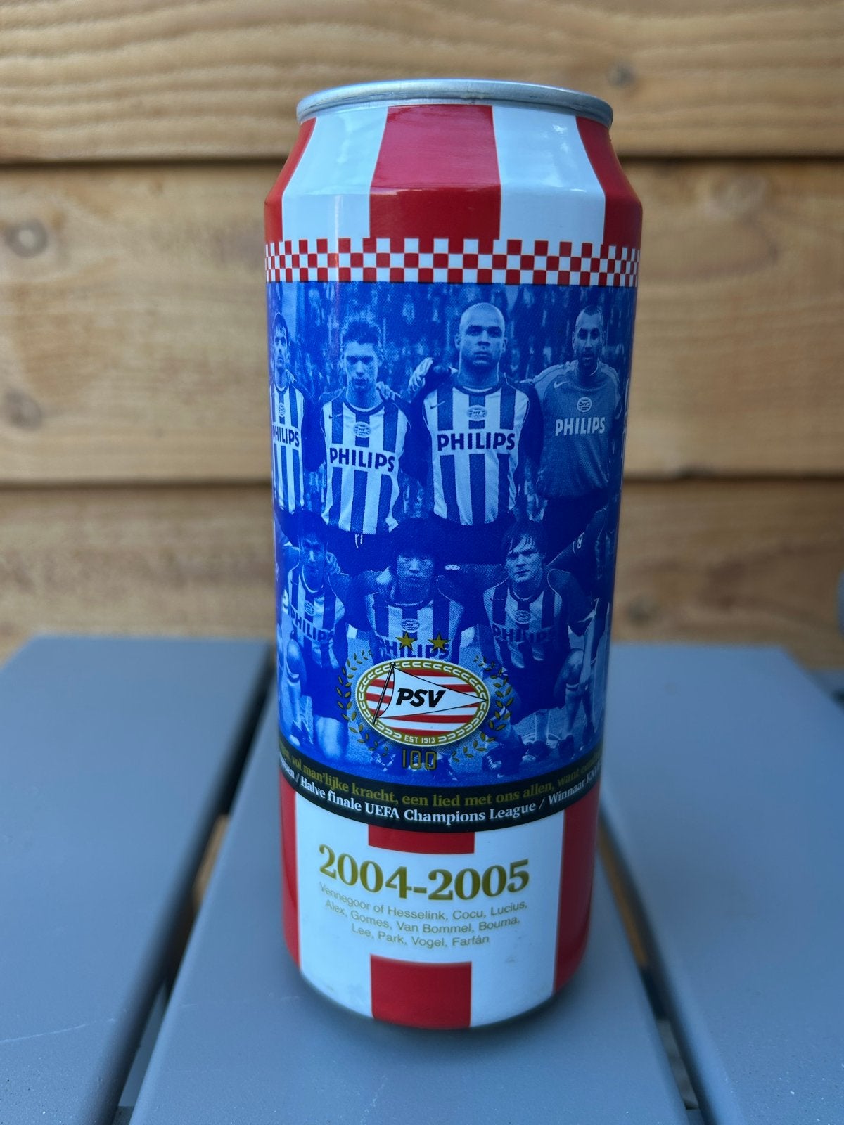 PSV Bavaria bierblik kampioen 2004/2005 - Dicht & Origineel, Ophalen of Verzenden, Zo goed als nieuw, Overige typen, Bavaria